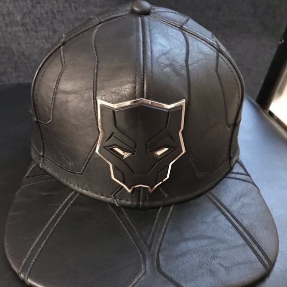 Marvel Other - Marvel Original Faux Leather Black PantherSnapback